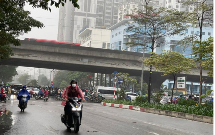 Thời tiết Hà Nội ngày 17/6 có mưa rào và dông. Ảnh minh hoạ