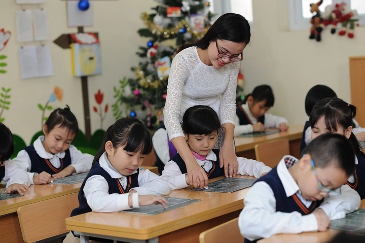 Luật Nhà giáo xác lập vị trí pháp lý đầy đủ cho nhà giáo. Ảnh: Ngọc Ánh