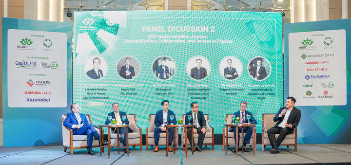 Diễn giả tham dự Diễn đàn chuyên đề “Thực thi ESG trong bất động sản tại Việt Nam - Cơ hội và Giải pháp tài chính bền vững".
