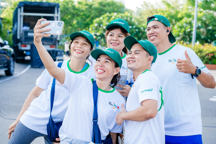 Herbalife là nhà tài trợ chính thức các sự kiện thể thao khuyến khích lối sống năng động lành mạnh