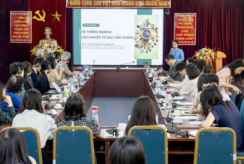 Bà Nguyễn Thị Hương Liên, CEO Công ty Cổ phần Sao Thái Dương chia sẻ về hành trình đưa một thương hiệu dược mỹ phẩm Việt