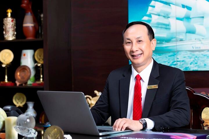 Ông Nguyễn Viết Hồng, Chủ tịch HĐQT kiêm Tổng giám đốc Vina CHG. Ảnh: Lữ Ý Nhi