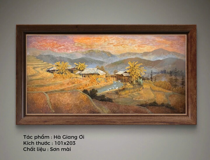 Các sáng tác của anh vẫn đi theo mạch chủ đề về vẻ đẹp vùng cao, nét văn hóa dân tộc và ký ức đô thị.