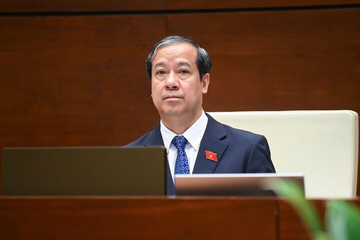 Bộ trưởng Nguyễn Kim Sơn. Ảnh: QH