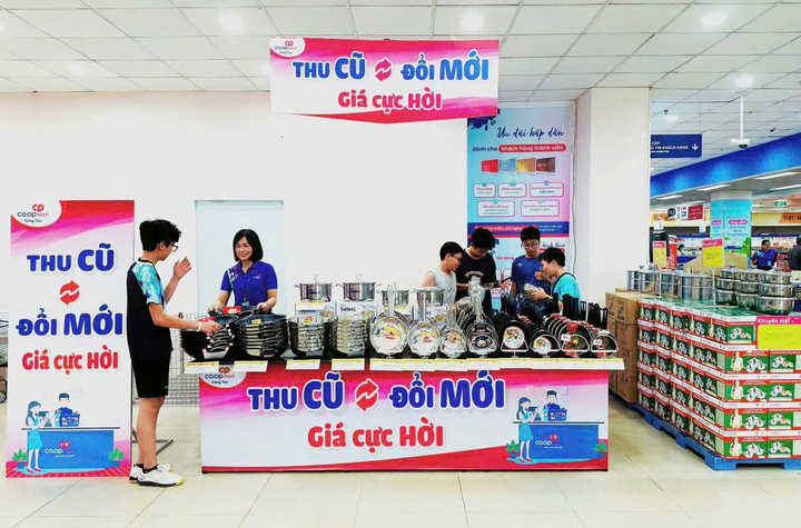 Khách hàng mang vỏ của các sản phẩm thuộc chương trình Thu cũ đổi mới sẽ được mua sản phẩm cùng loại với mức giảm giá đến 50%.
