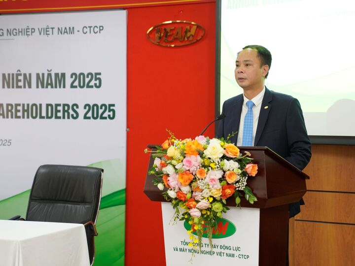 Ông Ngô Khải Hoàn - Chủ tịch HĐQT VEAM. Ảnh: Thu Hường