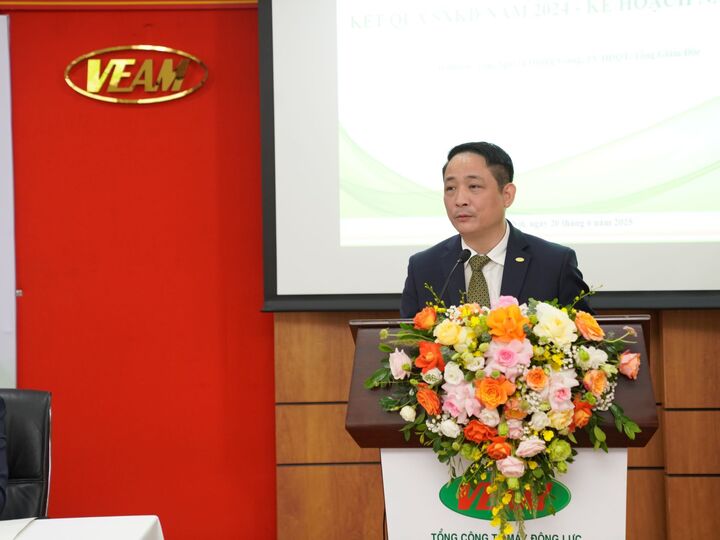 Ông Nguyễn Hoàng Giang – Tổng giám đốc VEAM. Ảnh: Hoàng Minh