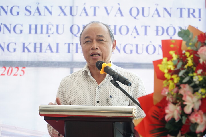 Ông Nguyễn Đình Phúc - Phó Chủ tịch thường trực Liên hiệp Các hội khoa học kỹ thuật TP. Đà Nẵng. Ảnh: Vũ Lê