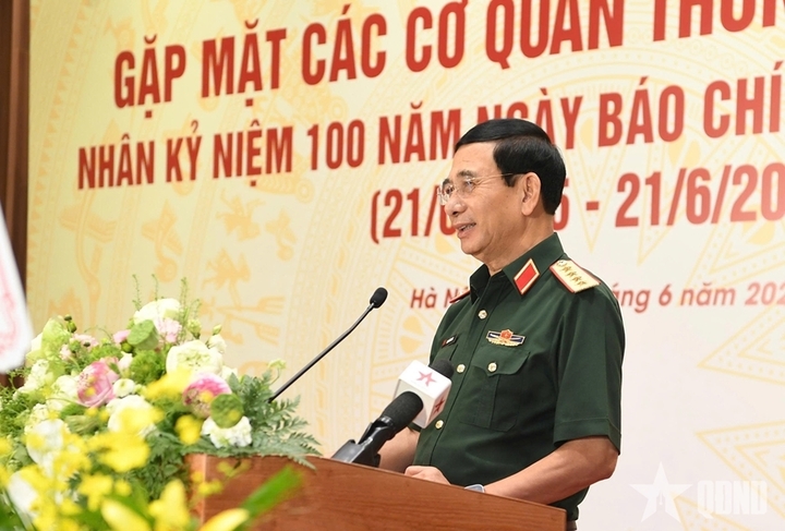 Đại tướng Phan Văn Giang, Bộ trưởng Bộ Quốc phòng. Ảnh: QĐND