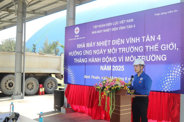 Tuổi trẻ Nhiệt điện Vĩnh Tân 4 trồng cây xanh vì môi trường - 1
