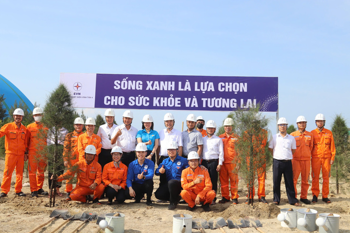 Tuổi trẻ Nhiệt điện Vĩnh Tân 4 trồng cây xanh vì môi trường - 5