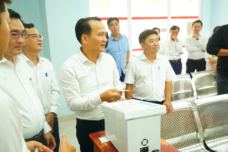 Phó Bí thư Thường trực Thành ủy Đà Nẵng Nguyễn Đình Vĩnh cho biết, theo kế hoạch, tỉnh Quảng Nam và thành phố Đà Nẵng sẽ diễn tập tổng quát từ ngày 25/6 tại 94 xã, phường, đặc khu. Ảnh: Vũ Lê