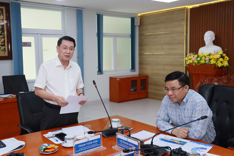 Ông Phạm Tuấn Anh, Thành viên HĐTV Petrovietnam đề nghị BSR cần có các giải pháp chiến lược, đột phá trong hoạt động của đơn vị trong giai đoạn 2026 - 2030. (Ảnh: BSR)