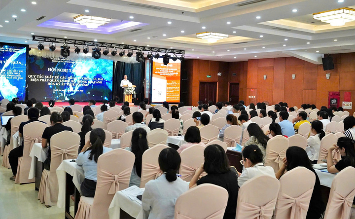 Toàn cảnh Hội nghị tập huấn. Ảnh: Hải Yến