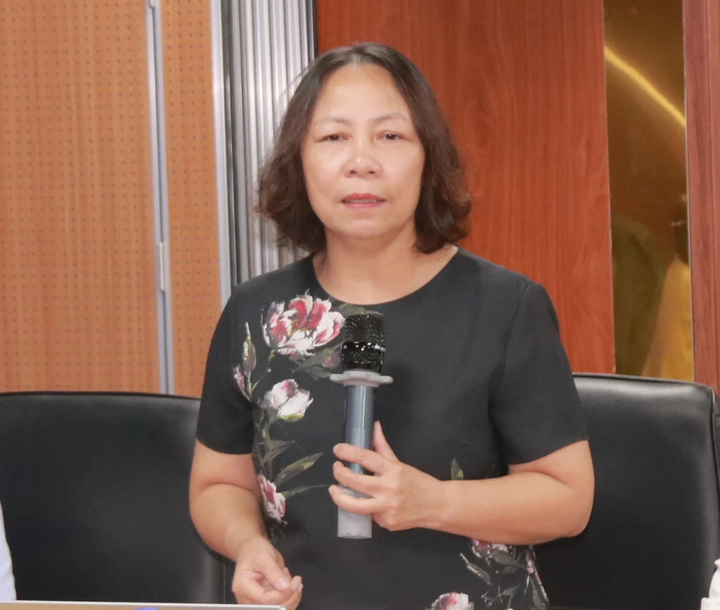 Bà Lê Thị Duyên Hải, Phó Tổng thư ký Hội Tư vấn thuế Việt Nam