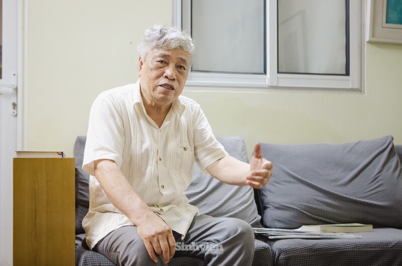Nhà báo Trần Mai Hưởng.