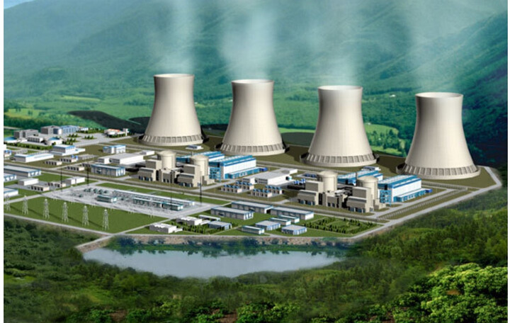Nhà máy điện hạt nhân. Ảnh minh họa