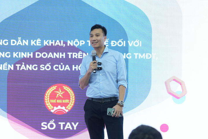 Ông Nguyễn Việt Hòa, Trưởng phòng Quản lý thuế số 2 (phòng Quản lý thuế các sàn TMĐT) thuộc Chi cục thuế thương mại điện tử - Bộ Tài chính
