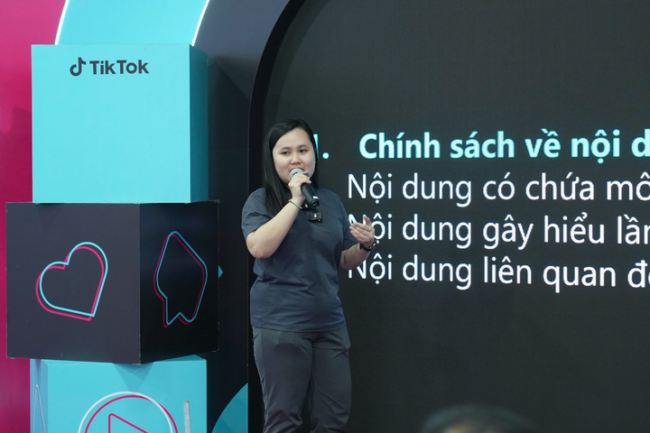 Bà Nguyễn Thị Cẩm Giang - Bộ phận Pháp lý của TikTok Shop