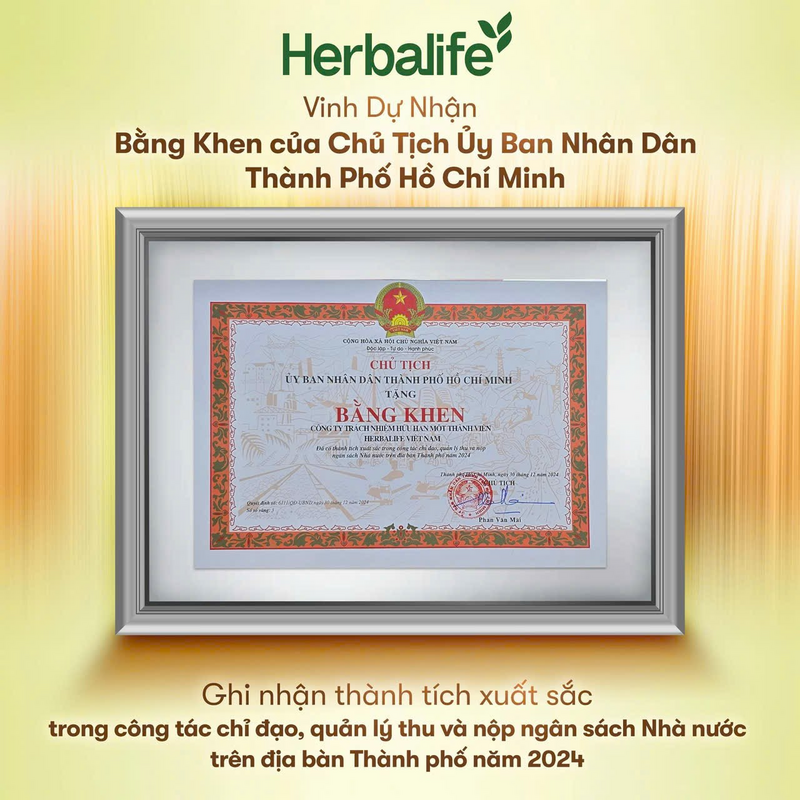 Các kênh bán hàng chính thức của Herbalife trong năm 2025 - 1