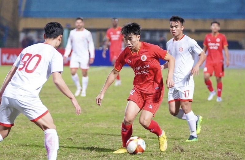 Lịch thi đấu bóng đá ngày 26/6, rạng sáng 27/6 sẽ có trận Công an Hà Nội đấu với Viettel tại Cúp Quốc gia Việt Nam. Ảnh: VFF