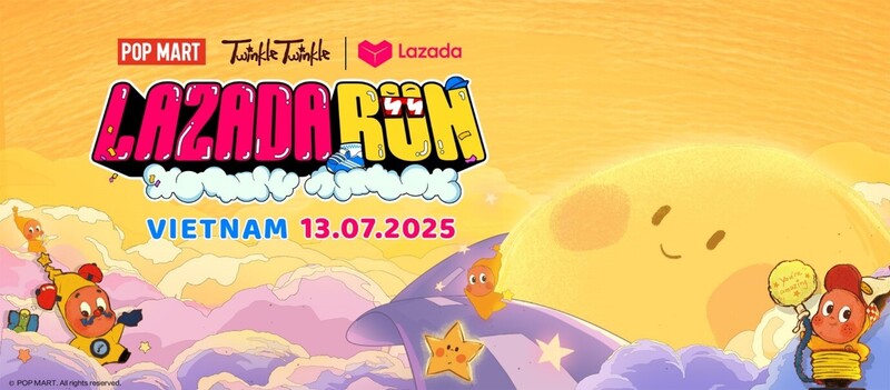 Cộng đồng sưu tầm tại Việt Nam sẽ có cơ hội trải nghiệm sự kiện “Lazada X POP MART 5KM Run”