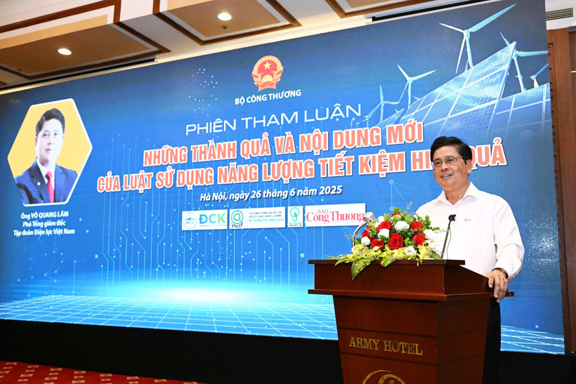Ông Võ Quang Lâm - Phó Tổng giám đốc Tập đoàn Điện lực Việt Nam. Ảnh: Cấn Dũng
