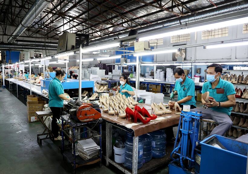 Việt Nam dẫn đầu thị phần giày dép nhập khẩu vào Hà Lan năm 2024 chiếm 21,3%. Ảnh: Minh Hòa