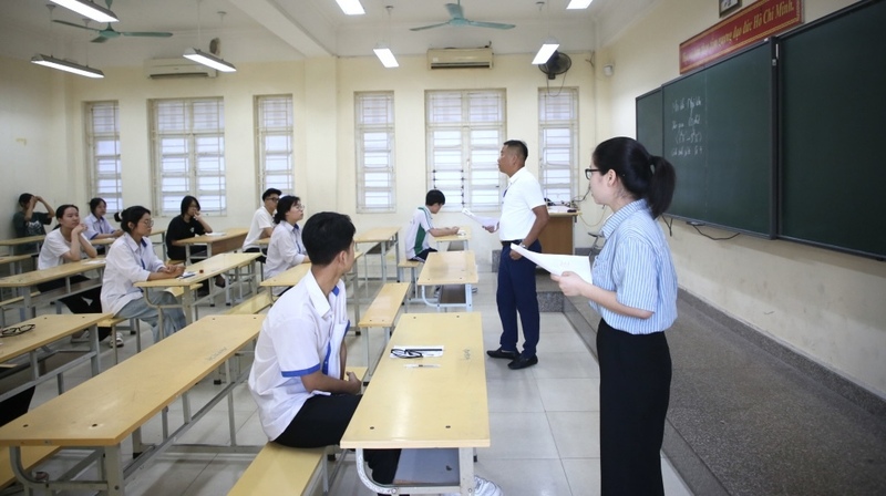 Thí sinh tự tin bước vào kỳ thi tốt nghiệp THPT năm 2025