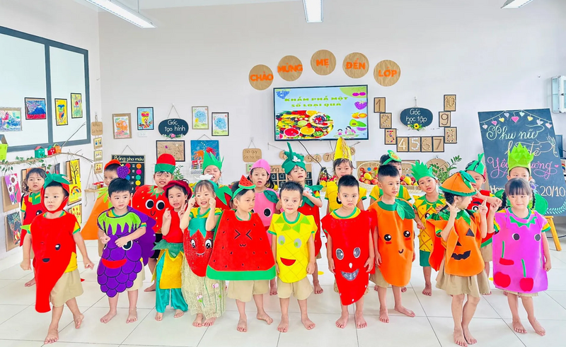 Quốc hội đã thông qua Nghị quyết về phổ cập giáo dục mầm non cho trẻ em từ 3 đến 5 tuổi. Ảnh: Tuấn Hưng