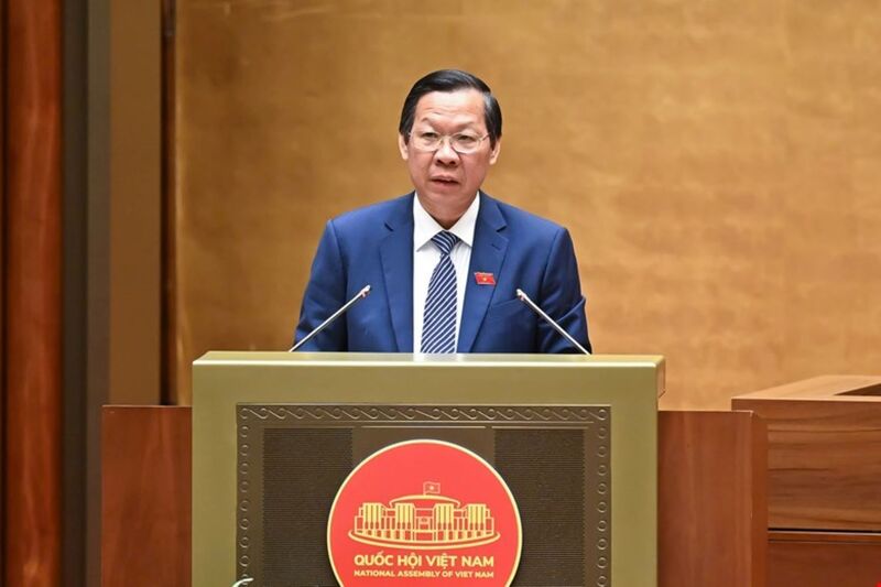 Chủ nhiệm Ủy ban Kinh tế và Tài chính Phan Văn Mãi. Ảnh: QH