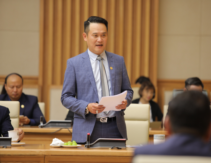 Ông Đặng Hồng Anh - Chủ tịch Hội Doanh nhân trẻ Việt Nam