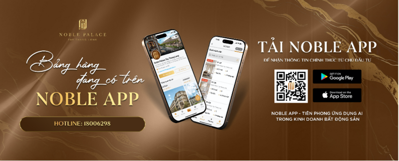Cài đặt Noble App tại đây (Link: https://noble.vn/qr).