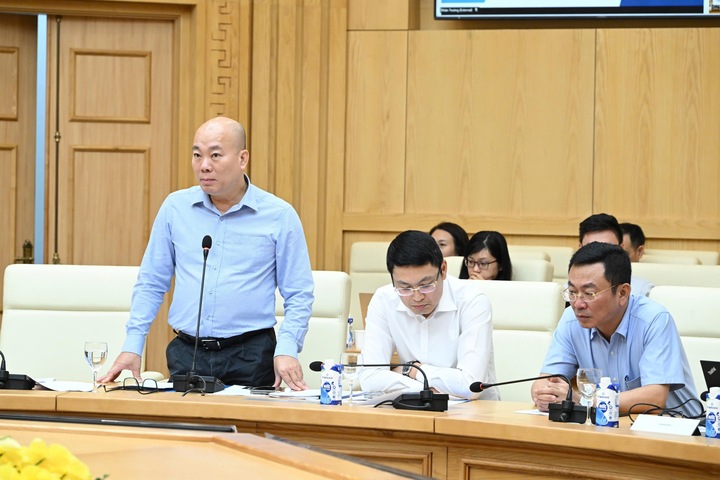 Cục trưởng Cục trưởng Cục Xúc tiến thương mại Vũ Bá Phú. Ảnh: Cấn Dũng