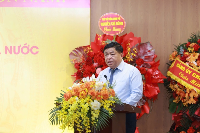 Phó Thủ tướng đề nghị Đảng bộ SCIC cần tập trung lãnh đạo, chỉ đạo thực hiện tốt một số nhiệm vụ trọng tâm trong nhiệm kỳ 2025-2030. Ảnh: VGP/Minh Ngọc