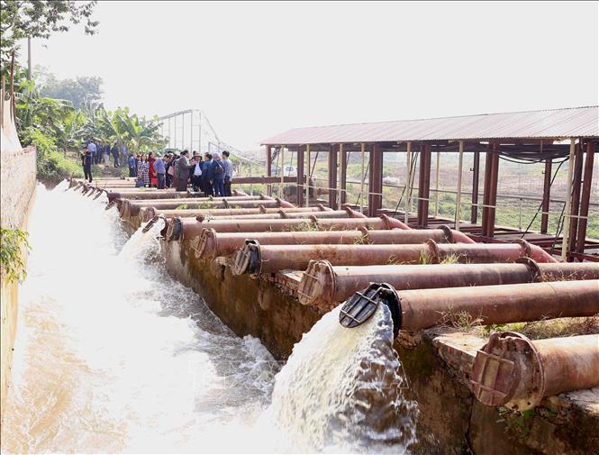 Các hợp tác xã nông nghiệp được hỗ trợ kỹ thuật và kinh phí để lắp đặt hệ thống giám sát chất lượng nước tại các cống tiêu, nơi xả thải tập trung. Ảnh minh họa