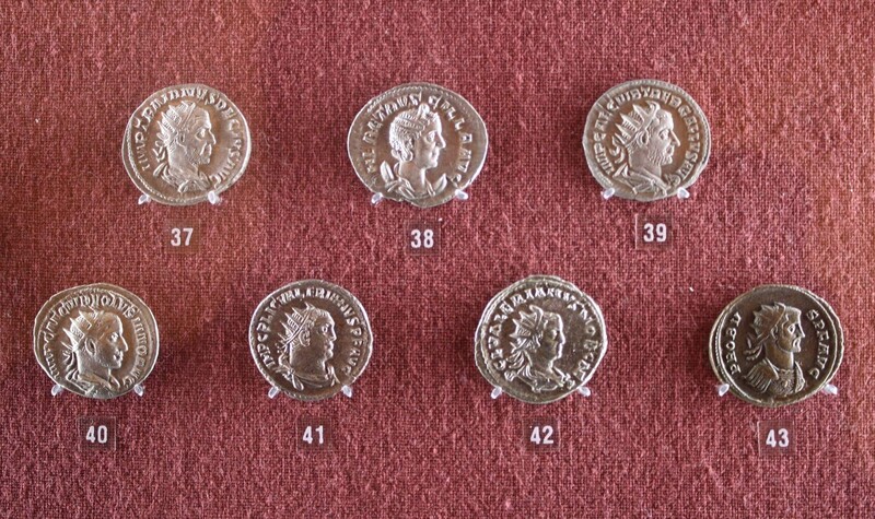 Những đồng xu bạc đế chế Roman. Nguồn: Worldhistory.org
