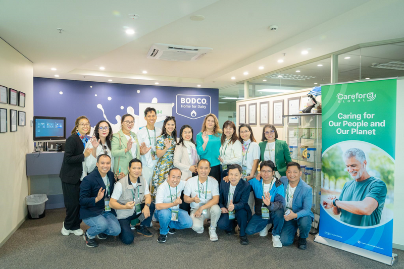 Các đối tác kinh doanh CFVN trong chuyến tham quan tìm hiểu nhà máy Bodco tại New Zealand