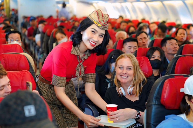 Tiếp viên hàng không Vietjet