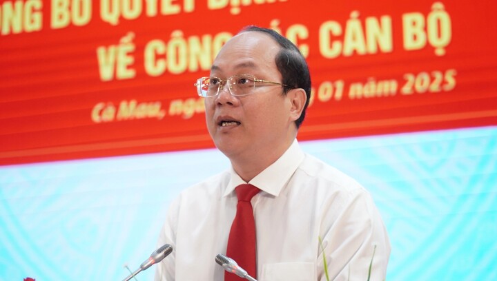 Ông Nguyễn Hồ Hải - Bí thư Tỉnh ủy Cà Mau (mới). Ảnh: Thanh Niên