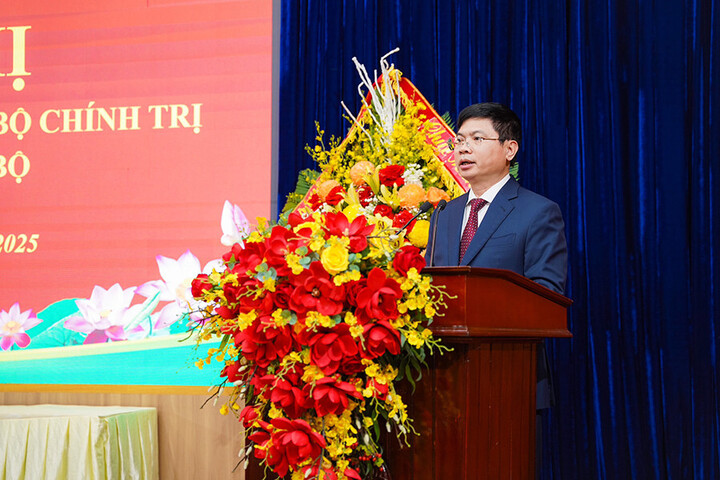 Ông Trương Quốc Huy, Bí thư Tỉnh ủy Ninh Bình mới. Ảnh tư liệu/Đào Phương