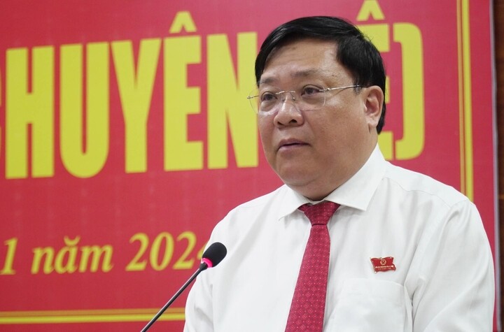 Ông Phạm Thành Ngại, Chủ tịch UBND tỉnh Cà Mau (mới) nhiệm kỳ 2021 - 2026. Ảnh: Thanh Huyền