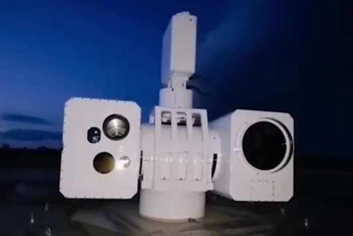 Hệ thống vũ khí laser mới của Nga. Ảnh: TASS