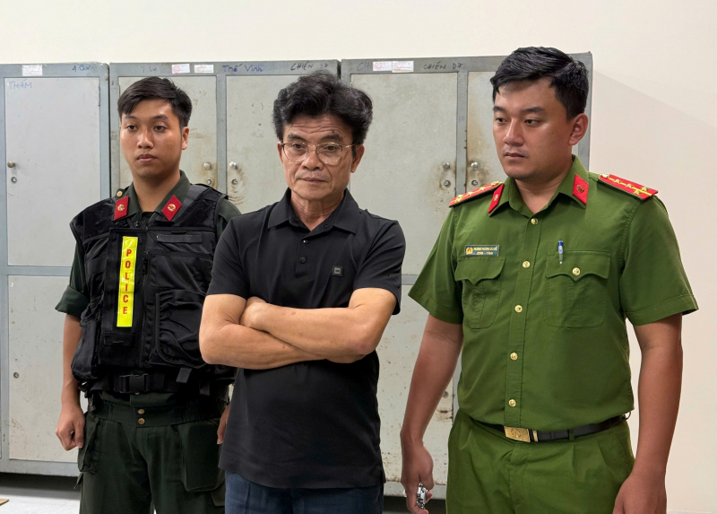 Bị can Võ Thành Tâm. Ảnh: Cơ quan công an