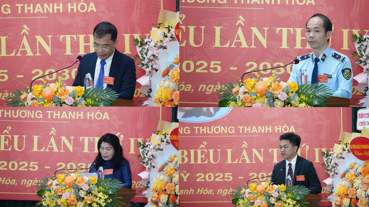 Các đại biểu tham gia tham luận tại đại hội