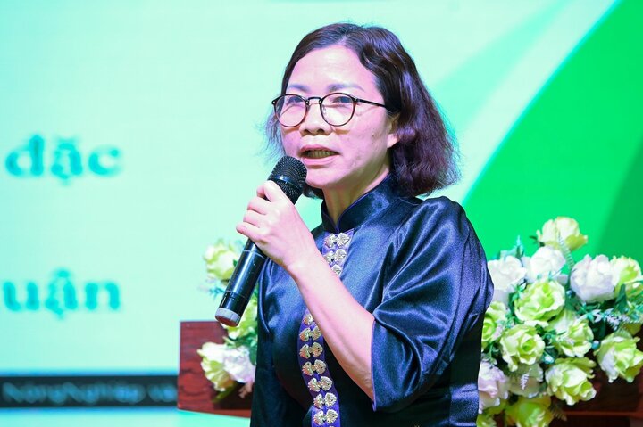 Bà Cầm Thị Phong - Phó Giám đốc Sở Nông nghiệp và Môi trường Sơn La