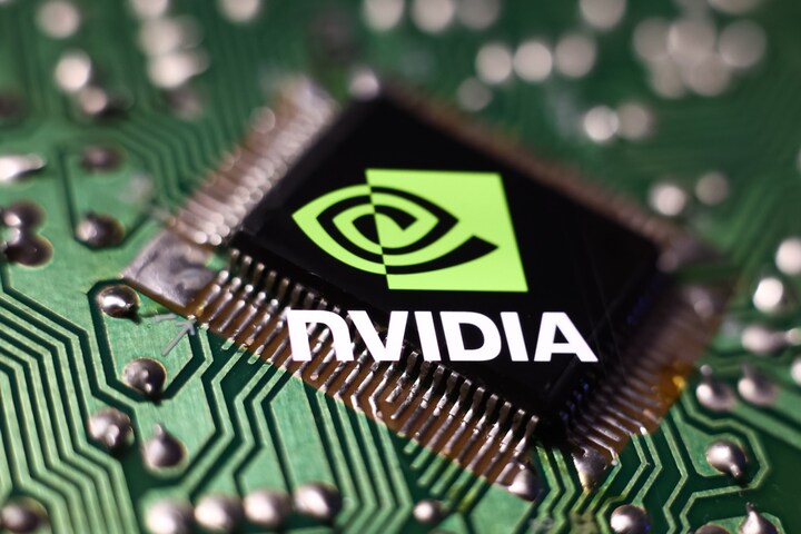 Cổ phiếu Nvidia có thời điểm tăng tới 2,4%, đưa giá trị thị trường chạm mốc 3.920 tỷ USD. Ảnh: Vox