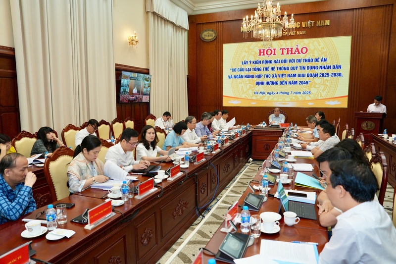 Ngân hàng Nhà nước đang lấy ý kiến rộng rãi cho Đề án cơ cấu lại hệ thống quỹ tín dụng nhân dân và Ngân hàng Hợp tác xã