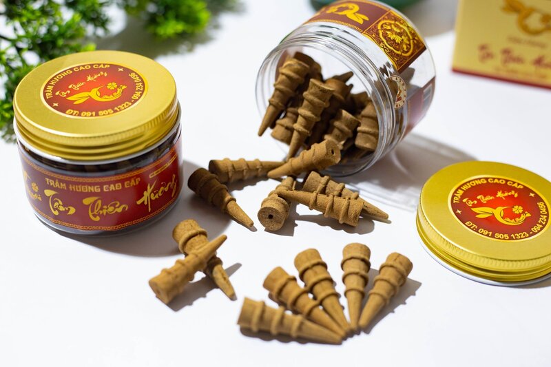 Trầm hương Tâm Thiên Hương đã đạt chuẩn OCOP 4 sao (Ảnh: NVCC)