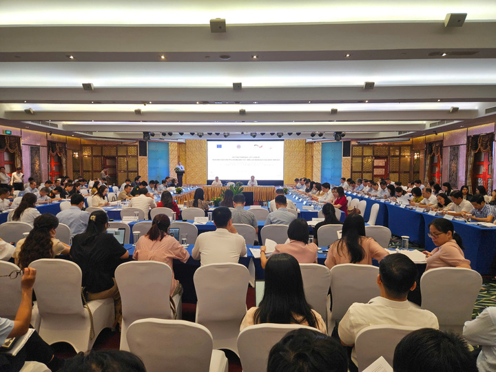 Bộ Tài chính tổ chức Hội nghị thảo luận, xin ý kiến các bộ, cơ quan trung ương và địa phương về hồ sơ trình Chính phủ dự thảo Nghị định quy định chi tiết thi hành một số điều của Luật Ngân sách nhà nước số 89/2025/QH15. Ảnh: BTC